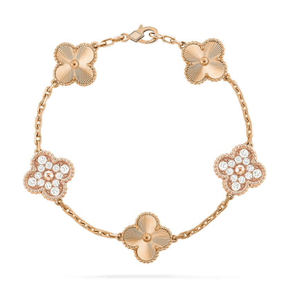 [Eterna Jewels] KLEEBRAUM 5 MOTIV LASER-ARMBAND KOLLEKTION