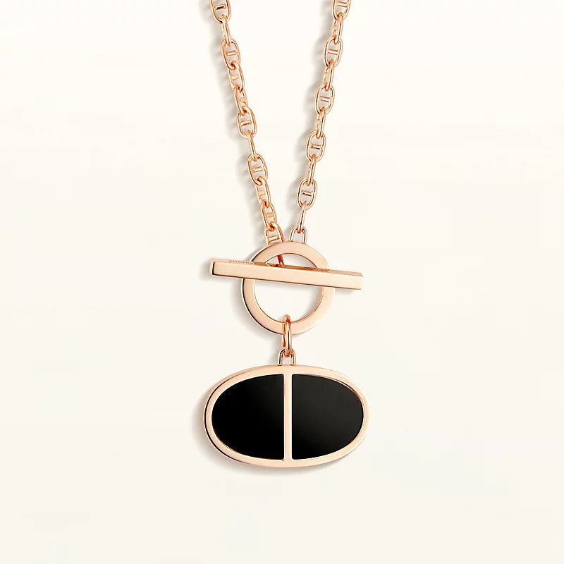 [Eterna Jewels]KETTE VERSO SCHWARZE KERAMIK-HALSKETTE