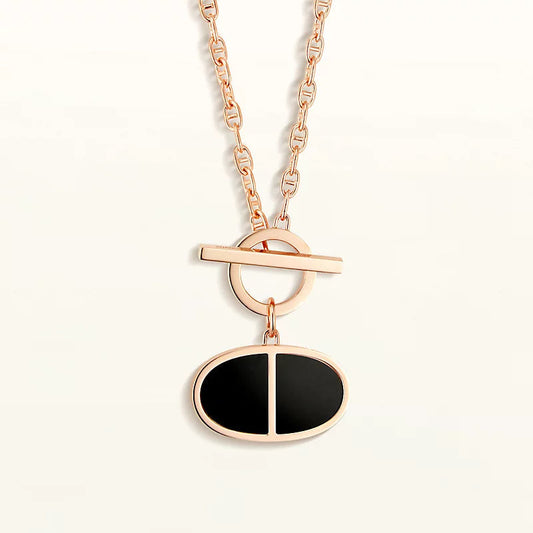 [Eterna Jewels]KETTE VERSO SCHWARZE KERAMIK-HALSKETTE