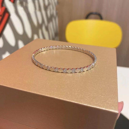 [Eterna Jewels]ビーラブ シルバー ダイヤモンドブレスレット