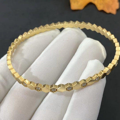 [Eterna Jewels]ビーラブゴールドダイヤモンドブレスレット