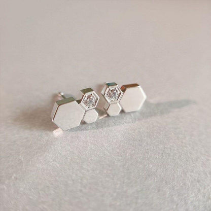 [エターナ ジュエルズ]BEE LOVE シルバーダイヤモンドピアス