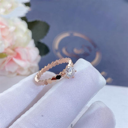 [Eterna Jewels]BEE LOVE RING ROSÉGOLD 1 DIAMANT