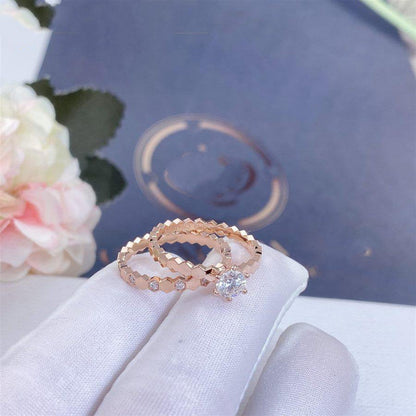 [Eterna Jewels]BEE LOVE RING ROSÉGOLD 1 DIAMANT