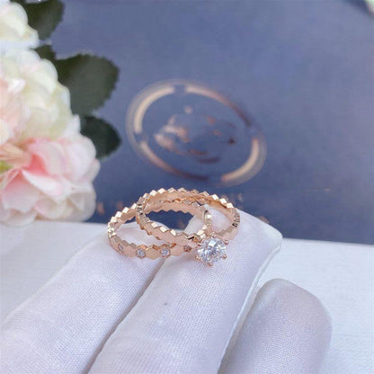 [Eterna Jewels]BEE LOVE RING ROSÉGOLD DIAMANT