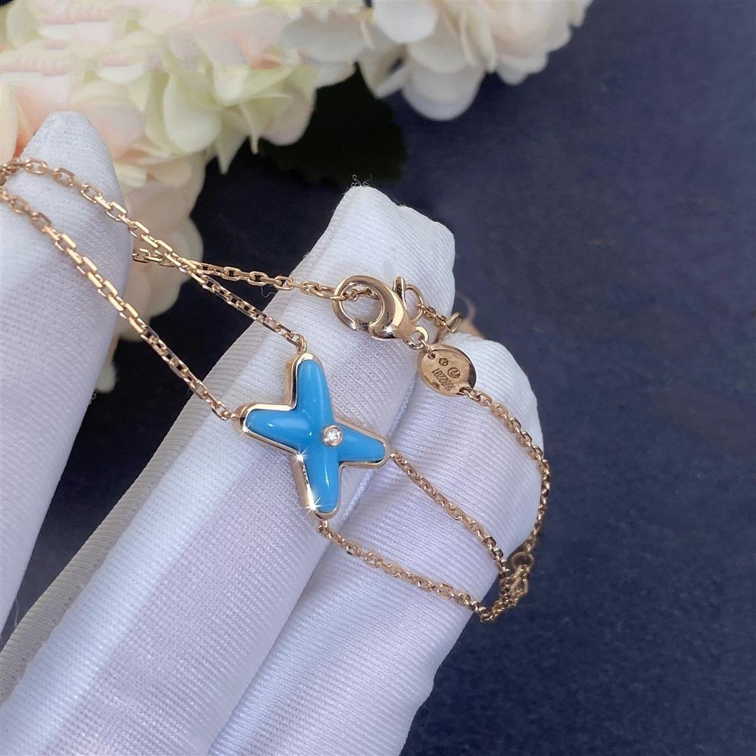 [Eterna Jewels]JEUX BRACELET TÜRKIS ROSEGOLD 1 DIAMANT