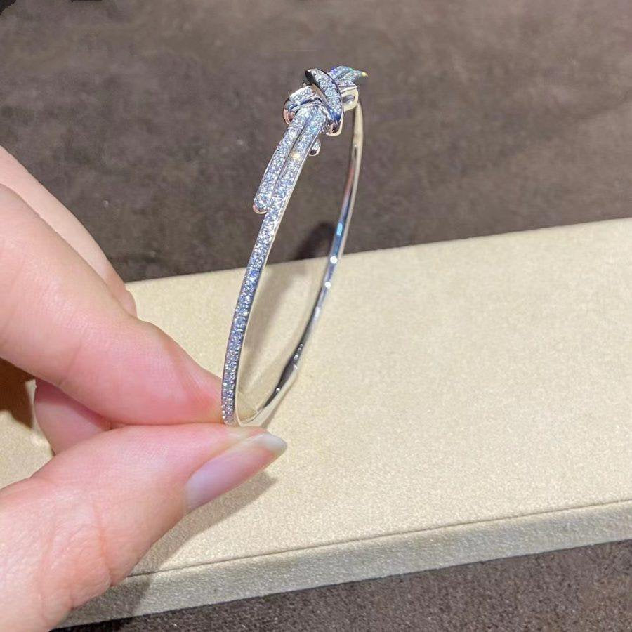 [Eterna Jewels]ARMBAND-SET DIAMONDS SILBER