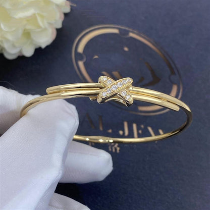 [Eterna Jewels]ゴールドダイヤモンドブレスレットセット