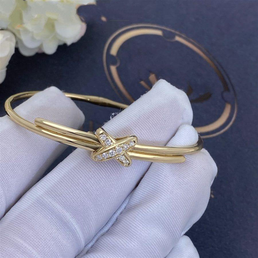 [Eterna Jewels]ゴールドダイヤモンドブレスレットセット