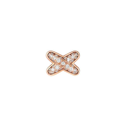 [Eterna Jewels]ピンクゴールドダイヤモンドイヤリング