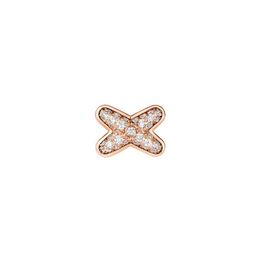[Eterna Jewels]OHRRINGE AUS ROSÉGOLD MIT DIAMANTEN