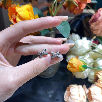 [Eterna Jewels]シルバーダイヤモンドイヤリング