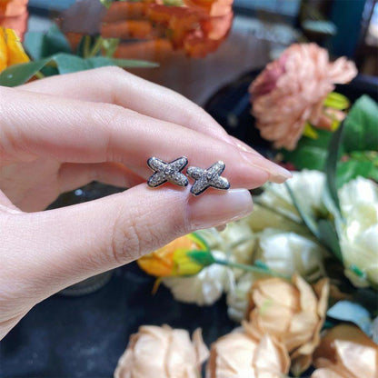 [Eterna Jewels]シルバーダイヤモンドイヤリング