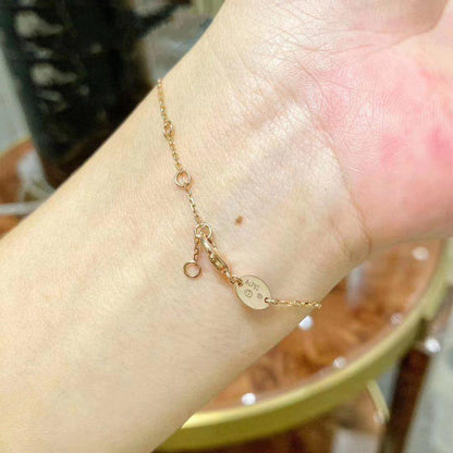 [Eterna Jewels]ARMBAND-SETS PERLMUTT ROSÉGOLD DIAMANTEN