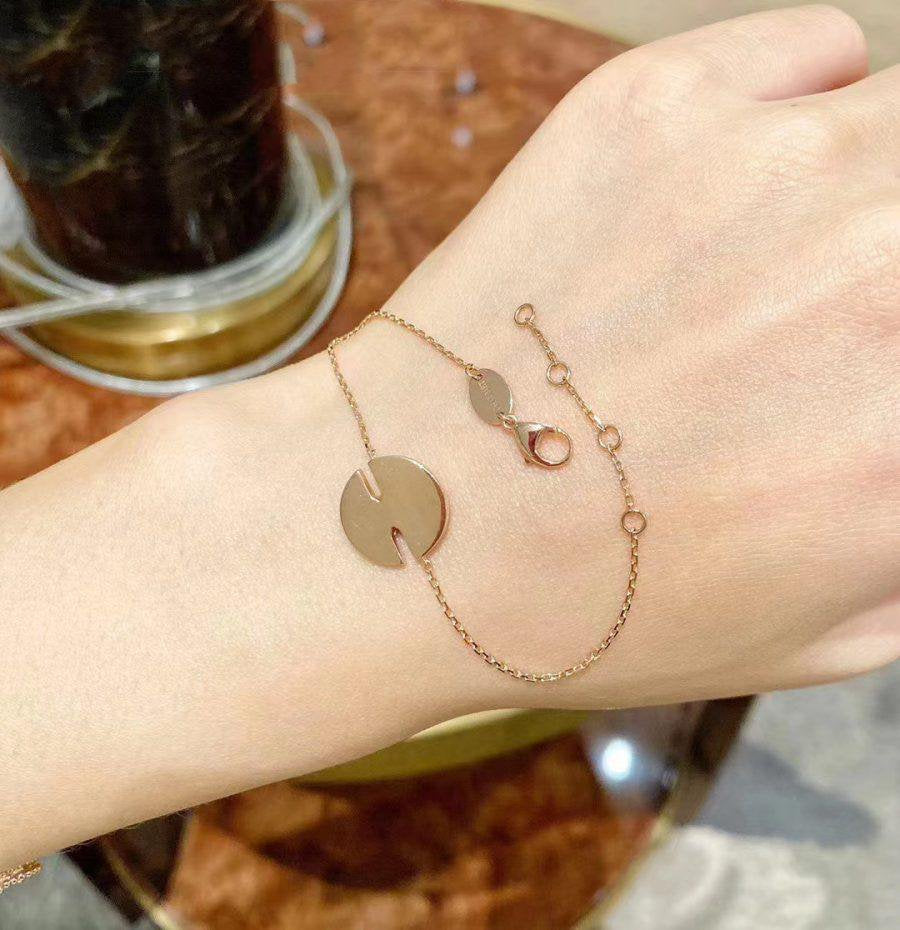 [Eterna Jewels]ARMBAND-SETS PERLMUTT ROSÉGOLD DIAMANTEN