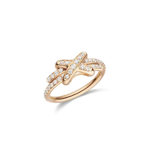 [Eterna Jewels]RING-SETS ROSÉGOLD DIAMANT