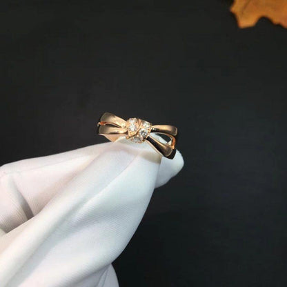 [Eterna Jewels]LIENS RING ROSÉGOLD DIAMANT
