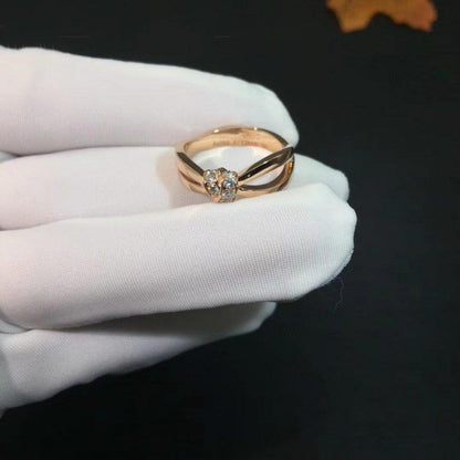 [Eterna Jewels]LIENS RING ROSÉGOLD DIAMANT