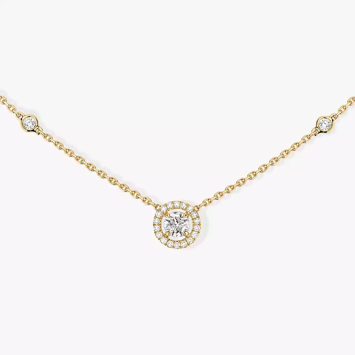 [Eterna Jewels]Diamant-Halskette 0,20ct Brillant Joy