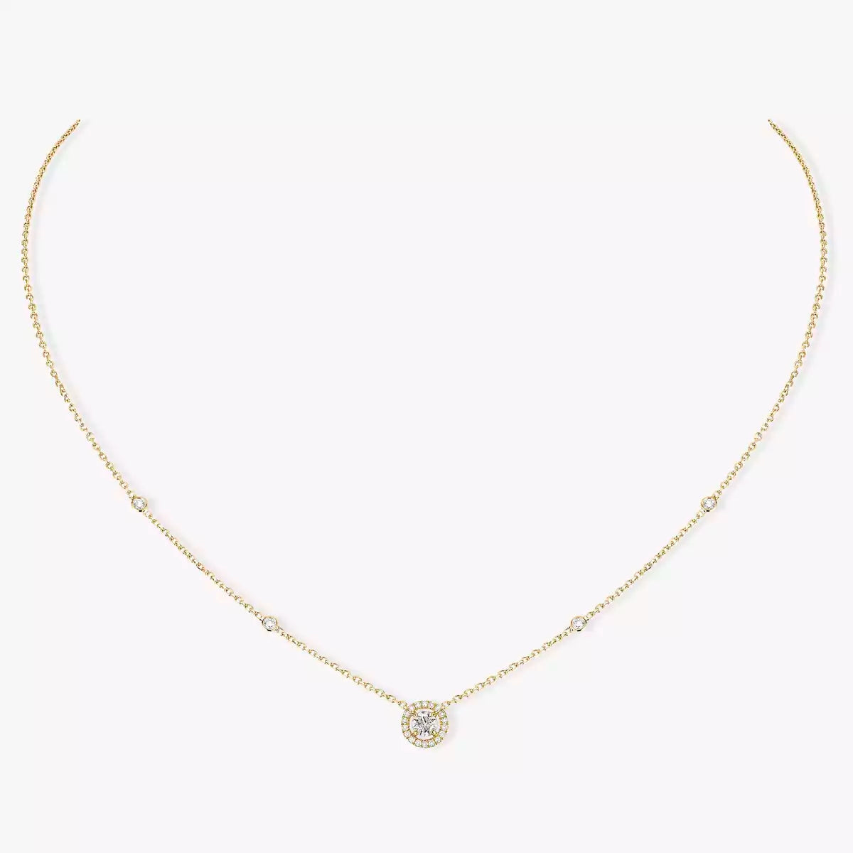 [Eterna Jewels]Diamant-Halskette 0,20ct Brillant Joy