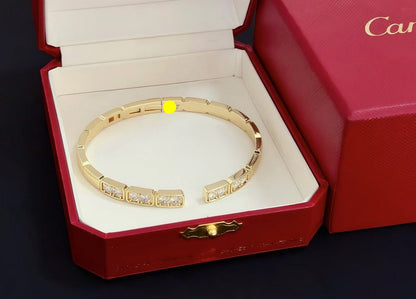 [Eterna Jewels]LOVE DIAMOND OPEN  BRACELET