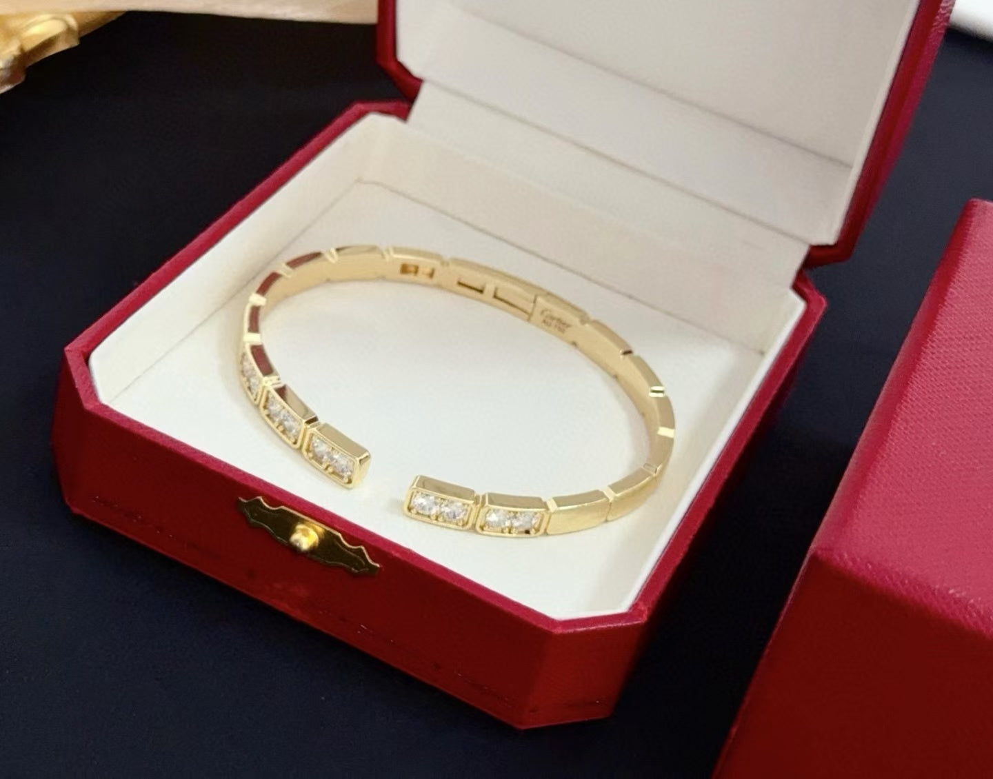[Eterna Jewels]LOVE DIAMOND OPEN  BRACELET