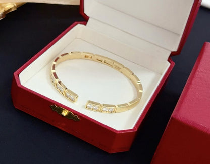 [Eterna Jewels]LOVE DIAMOND OPEN  BRACELET