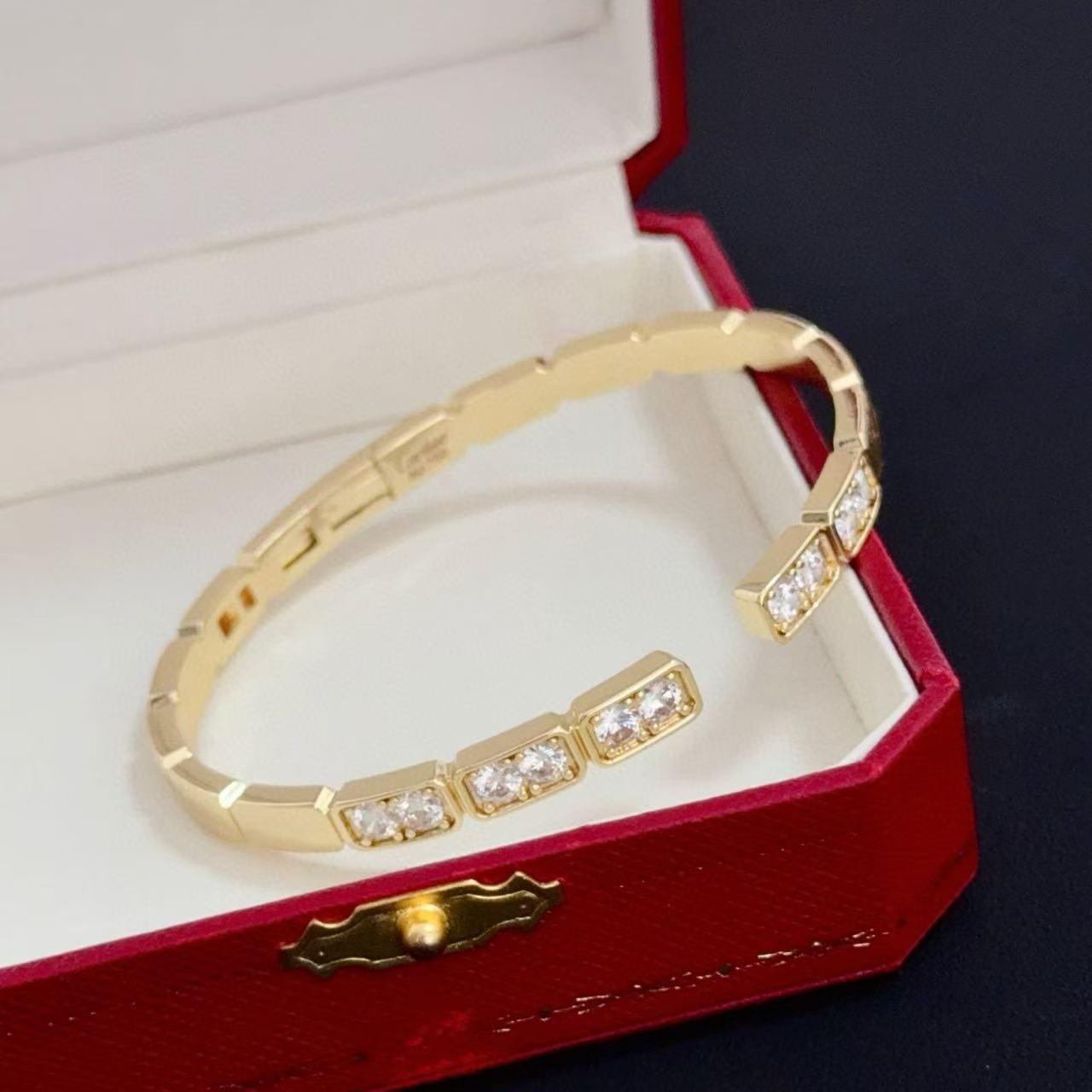 [Eterna Jewels]LOVE DIAMOND OPEN  BRACELET