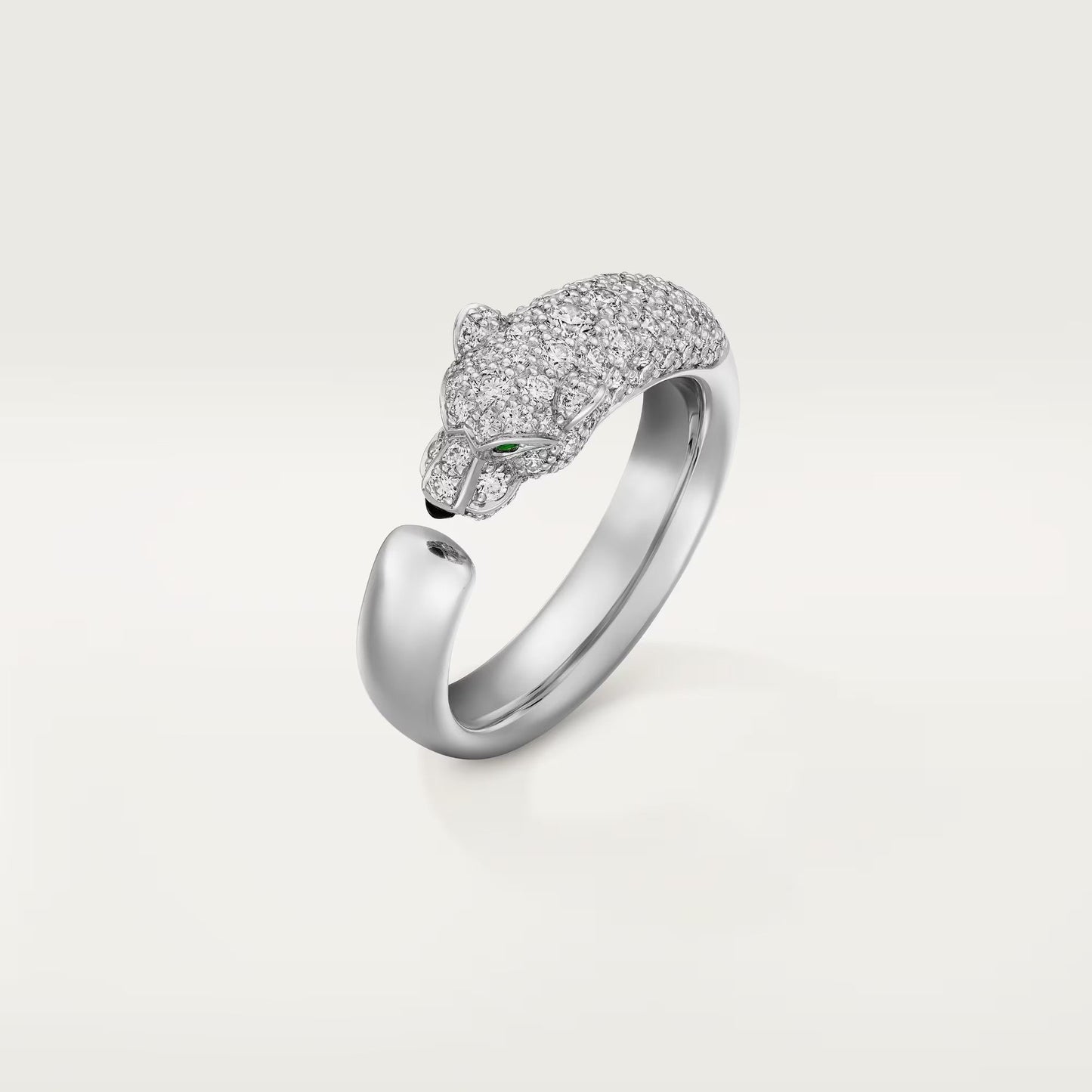 [Eterna Jewels]PANTHERE HALF DIAMOND SMALL RING