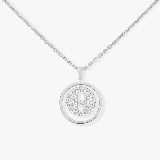 [Eterna Jewels]LUCKY MOVER PM PAVE HALSKETTE