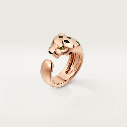 [Eterna Jewels]PANTHERE SPOTTED MEDIUM RING
