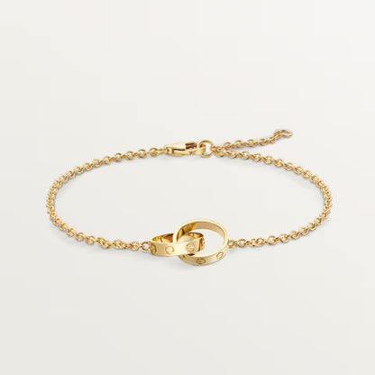 [Eterna Jewels]LOVE BRACELET DOUBLE RING
