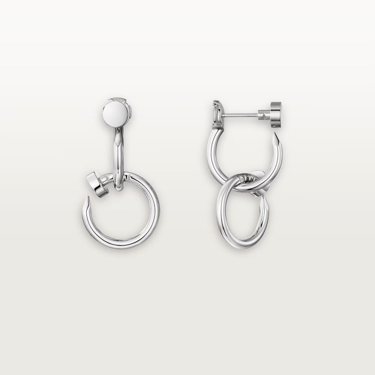 [Eterna Jewels]JUSTE NO DIAMOND DOUBLE EARRINGS