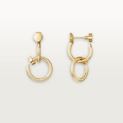[Eterna Jewels]JUSTE NO DIAMOND DOUBLE EARRINGS