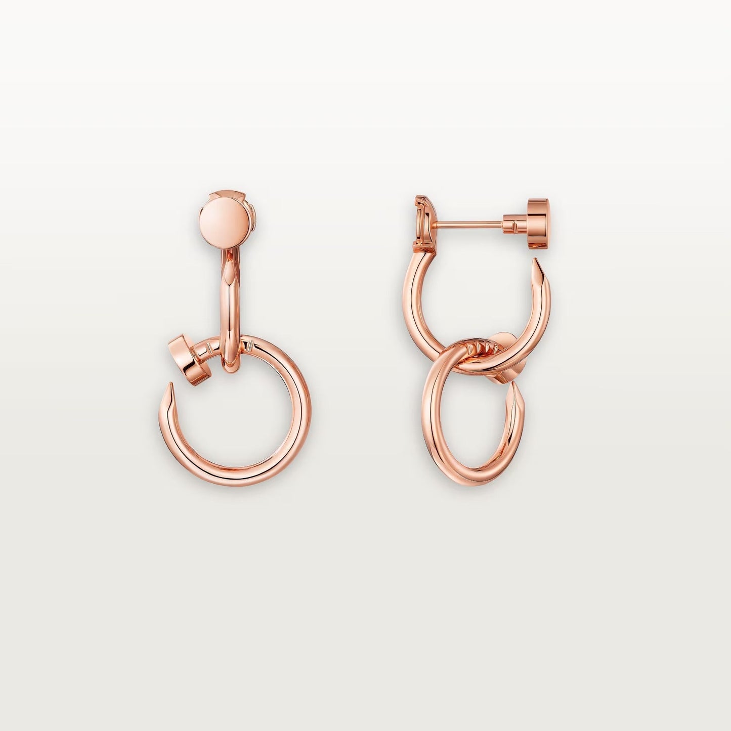 [Eterna Jewels]JUSTE NO DIAMOND DOUBLE EARRINGS