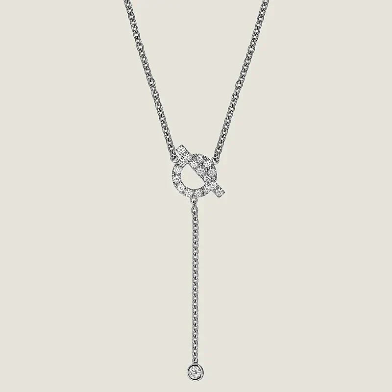 [Eterna Jewels]FINESSE SILBER DIAMANTEN HALSKETTE
