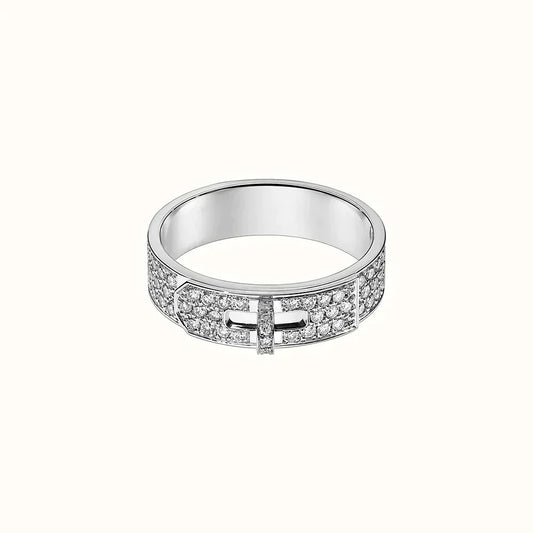 [Eterna Jewels]KELLY SILBER DIAMANTENRING