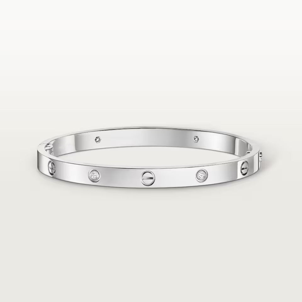 [Eterna Jewels]LOVE BRACELET 4.8MM 4 DIAMONDS