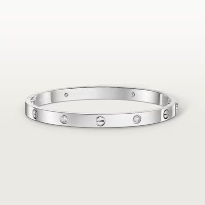 [Eterna Jewels]LOVE BRACELET 4.8MM 4 DIAMONDS