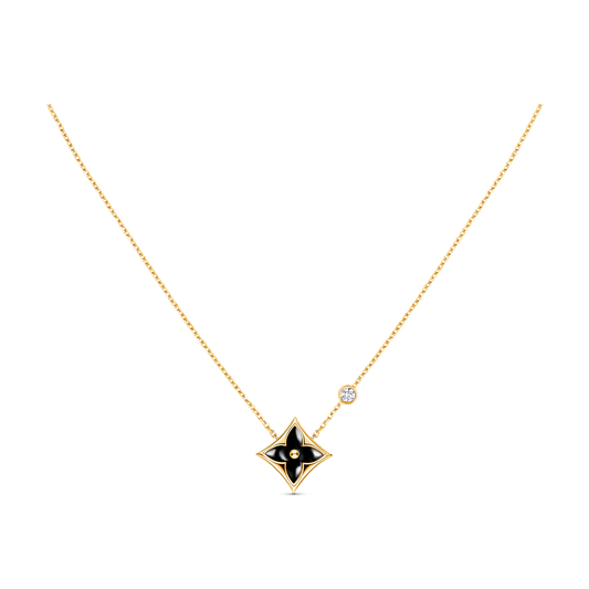 [Eterna Jewels]HALSKETTE STAR BLACK MOP