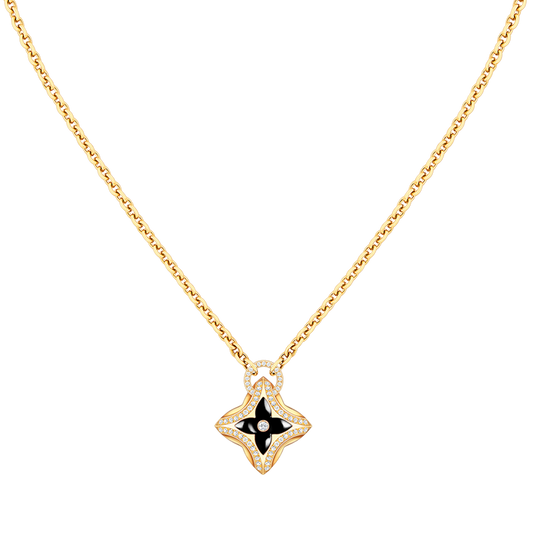 [Eterna Jewels]STERNANHÄNGER ROSÉGOLD DIAMANTENHALSKETTE