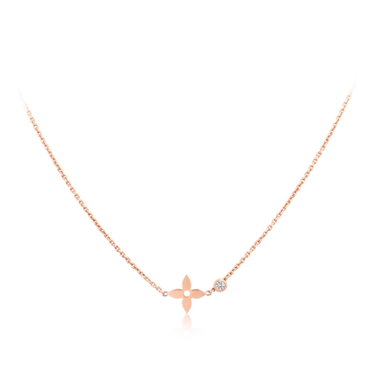 [Eterna Jewels]BLOSSOM ANHÄNGER ROSÉGOLD UND DIAMANT