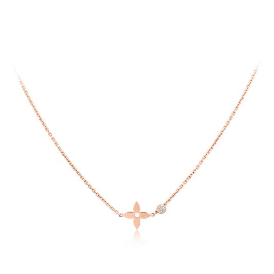 [Eterna Jewels]BLOSSOM ANHÄNGER ROSÉGOLD UND DIAMANT
