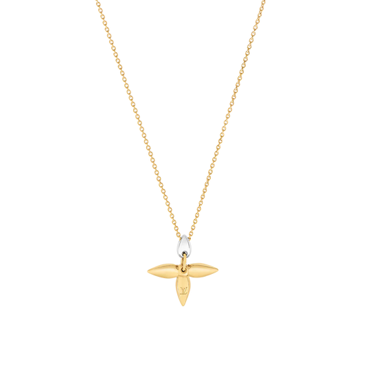 [Eterna Jewels]HALSKETTE MIT LOUISETTE-ANHÄNGER IN GOLD