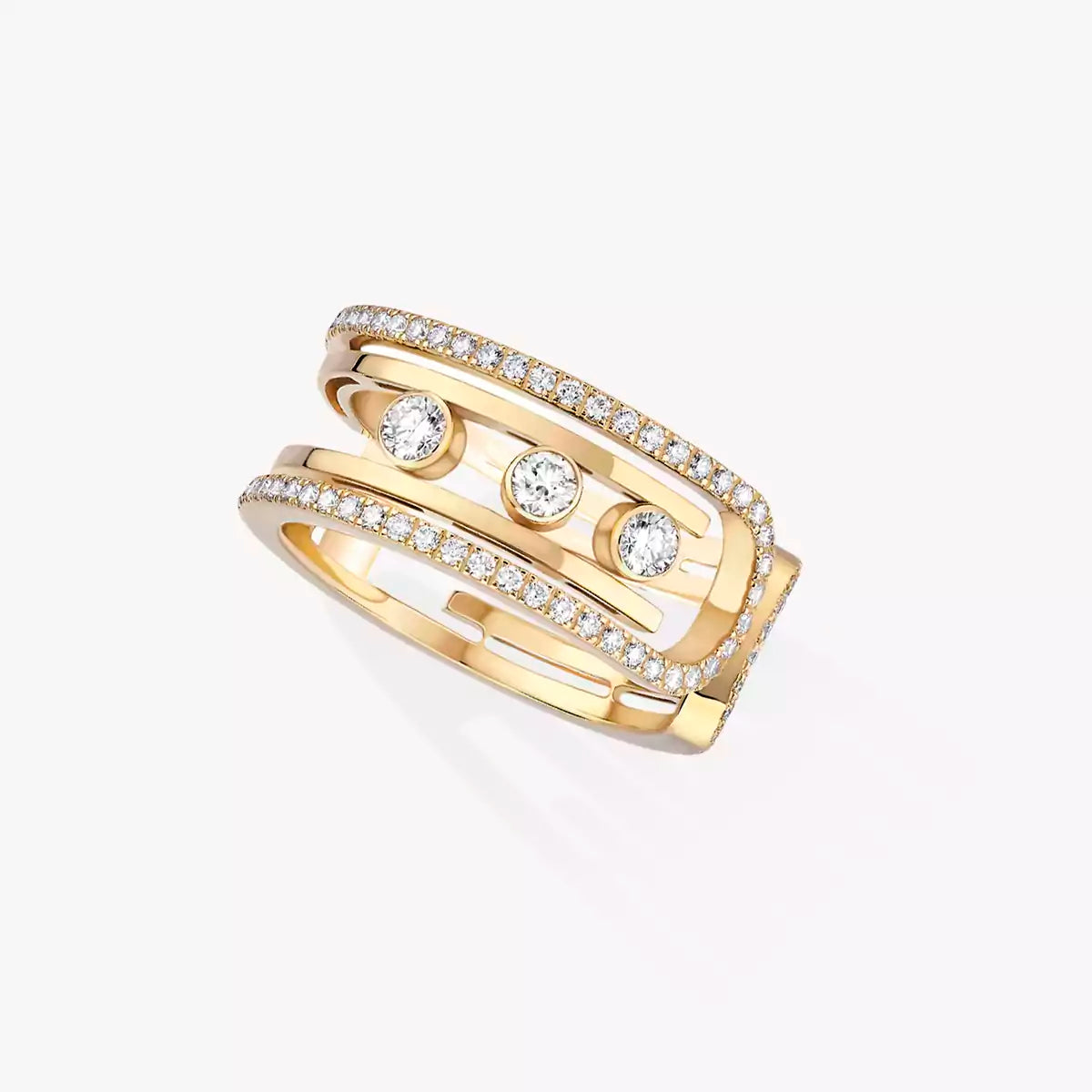 [Eterna Jewels]10. Diamantring in Gold bewegen
