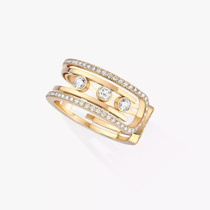 [Eterna Jewels]10. Diamantring in Gold bewegen