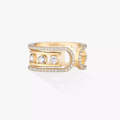 [Eterna Jewels]10. Diamantring in Gold bewegen