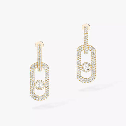 [Eterna Jewels]So Move XL Pave_-Set Diamant-Ohrhänger