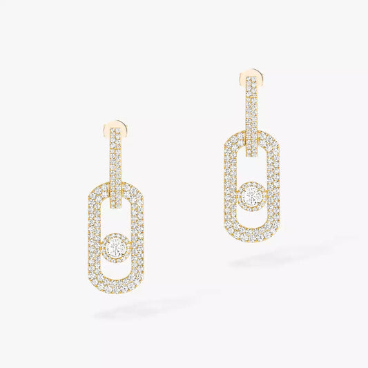 [Eterna Jewels]So Move XL Pave_-Set Diamant-Ohrhänger