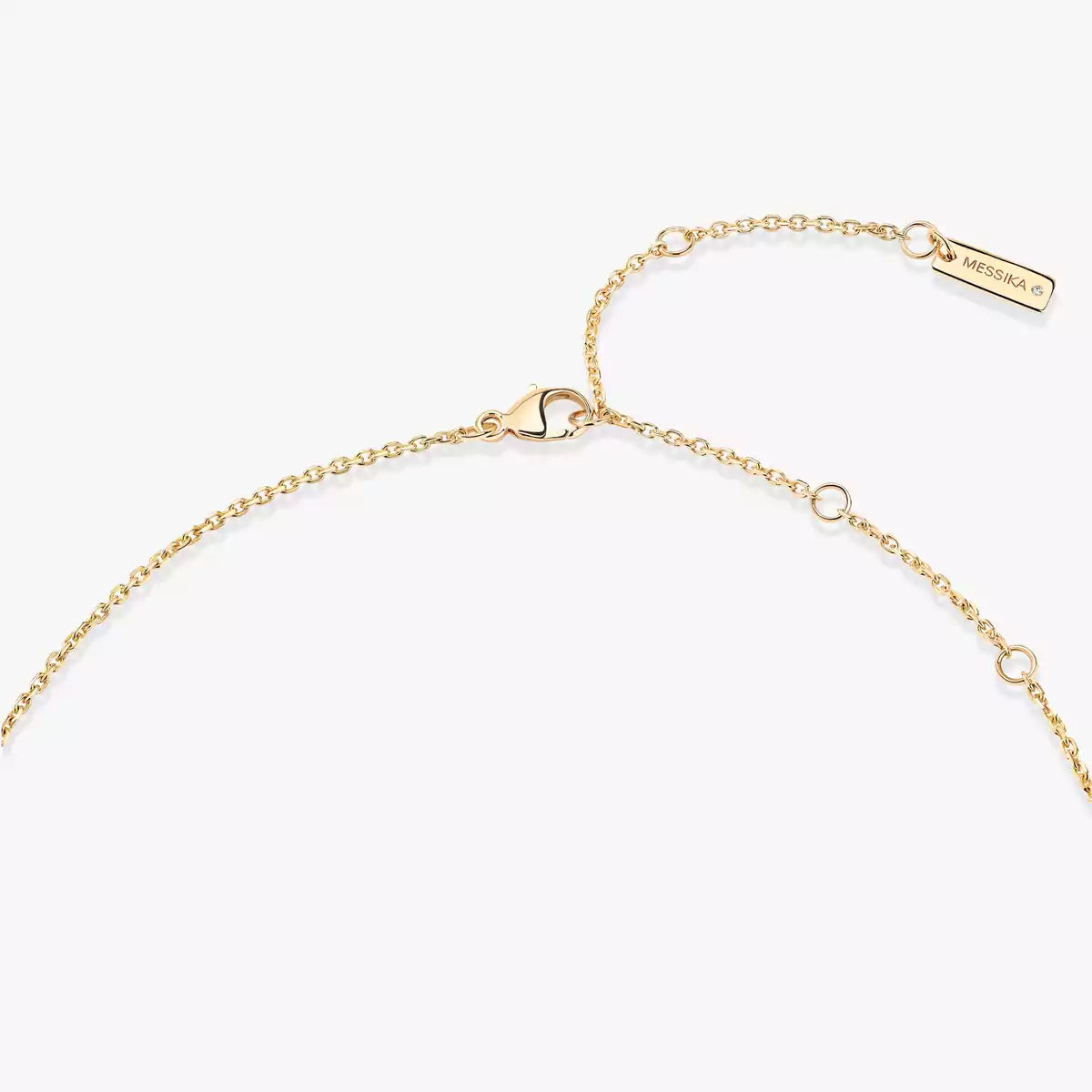 [Eterna Jewels]Halskette mit Glücksauge, Diamanten und Türkis in Roségold